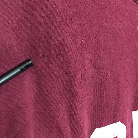 Obey Graphic T-Shirt Maroon Red Size XL - Picture 5 of 7